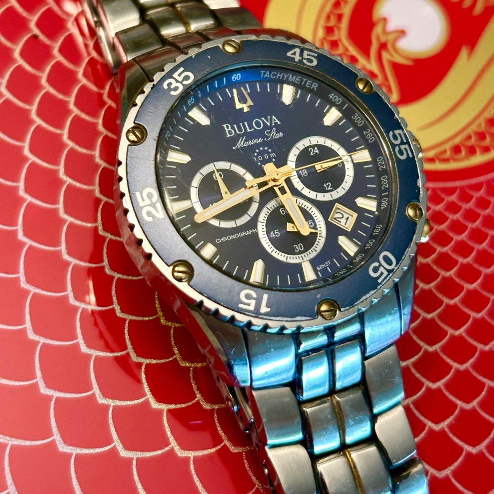 Hard-to-find classic Bulova Marine Star